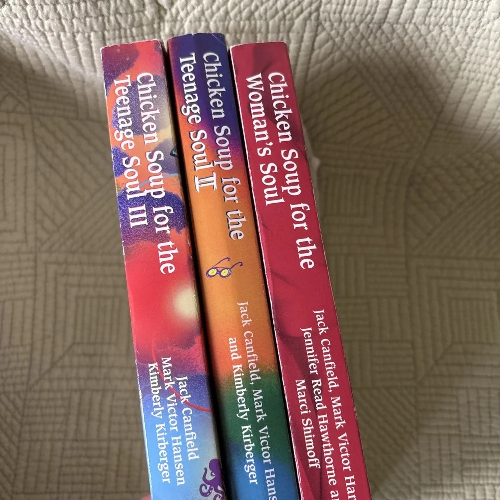 Chicken Soup for the Soul Lot of 3 Teenage Soul II III Woman's Soul Books #1 NYT
